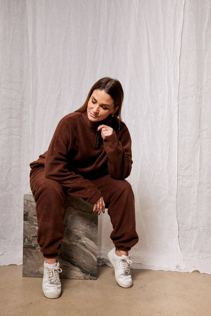 Fleece Sweat Pants Teddy